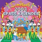 The Simpsons 2003 Spa&szlig;-Kalender (1) | B&uuml;cher | Artikeldienst Online